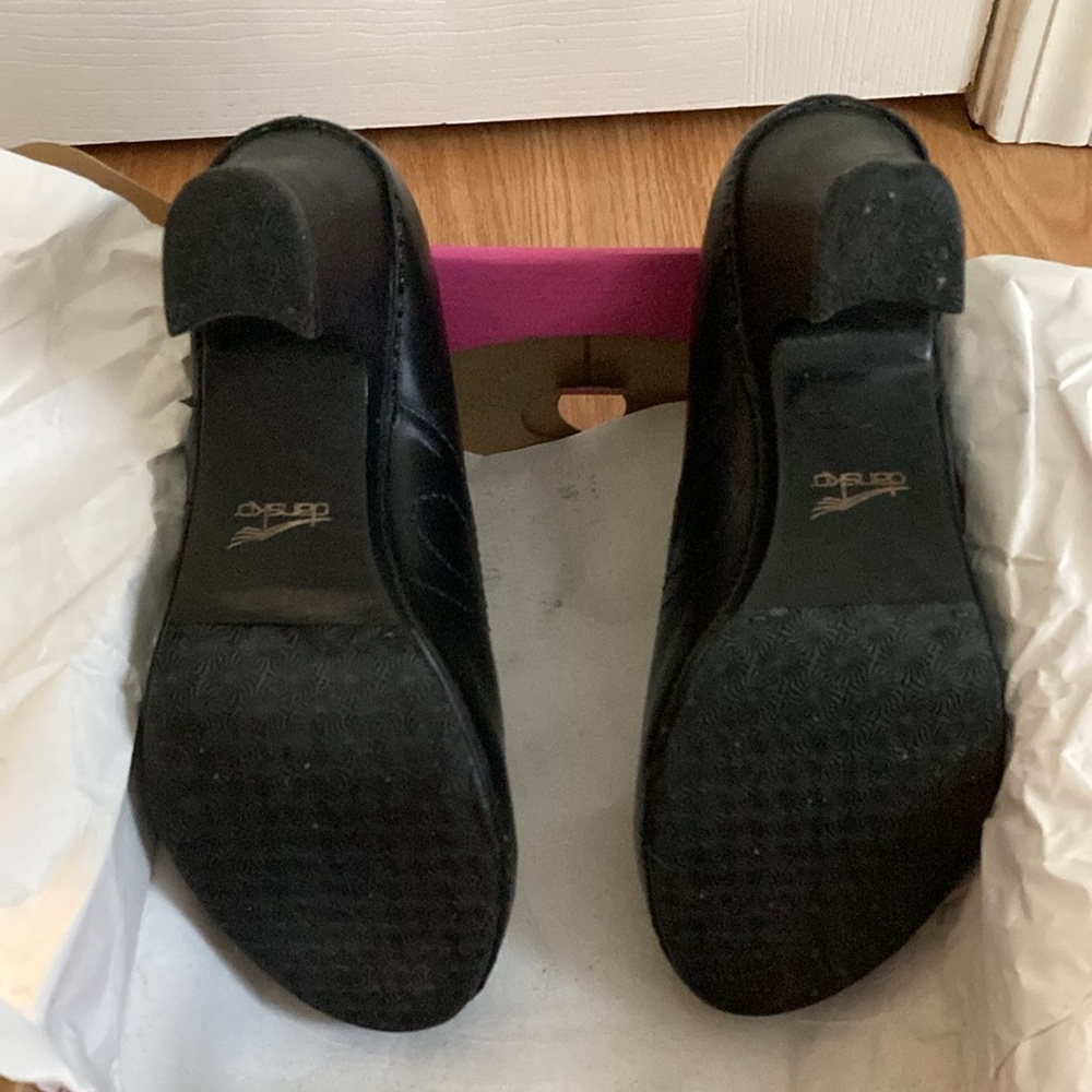 Dansko Rory Black Full Grain high heels Size 40 - Picture 8 of 10